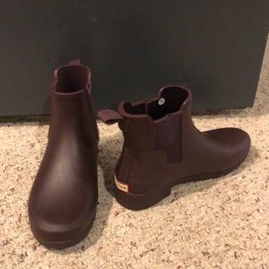 Hunter Original Refined Chelsea Rain Boots